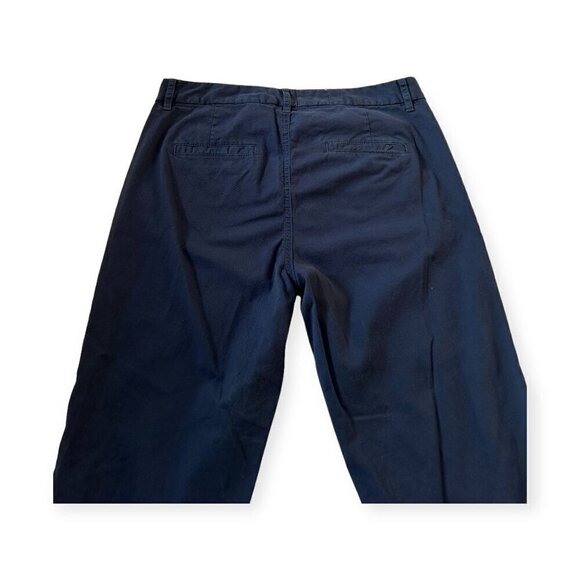 Nili Lotan Cropped Montauk Pants, Size 4, Marine Blue, New with tag - Picture 9 of 13